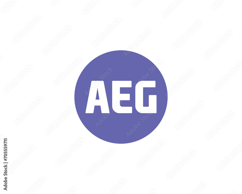 AEG LOGO DESIGN VECTOR TEMPLATE AEG LOGO DESIGN VECTOR TEMPLATE