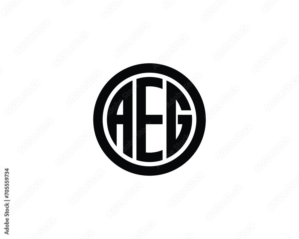 AEG LOGO DESIGN VECTOR TEMPLATE