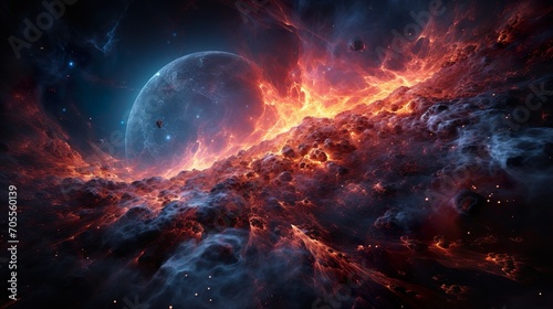 explosion of space © Ahmad