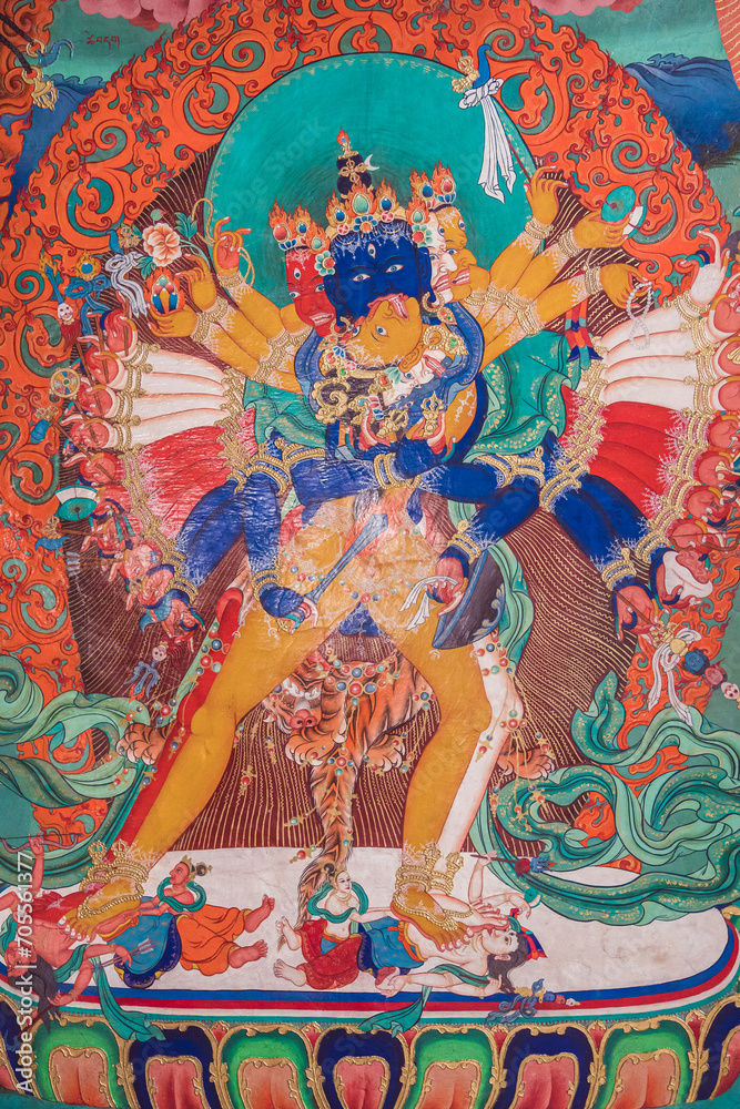 Kalachakra, Thangki, Buddhist Art, Tibetan Buddhism