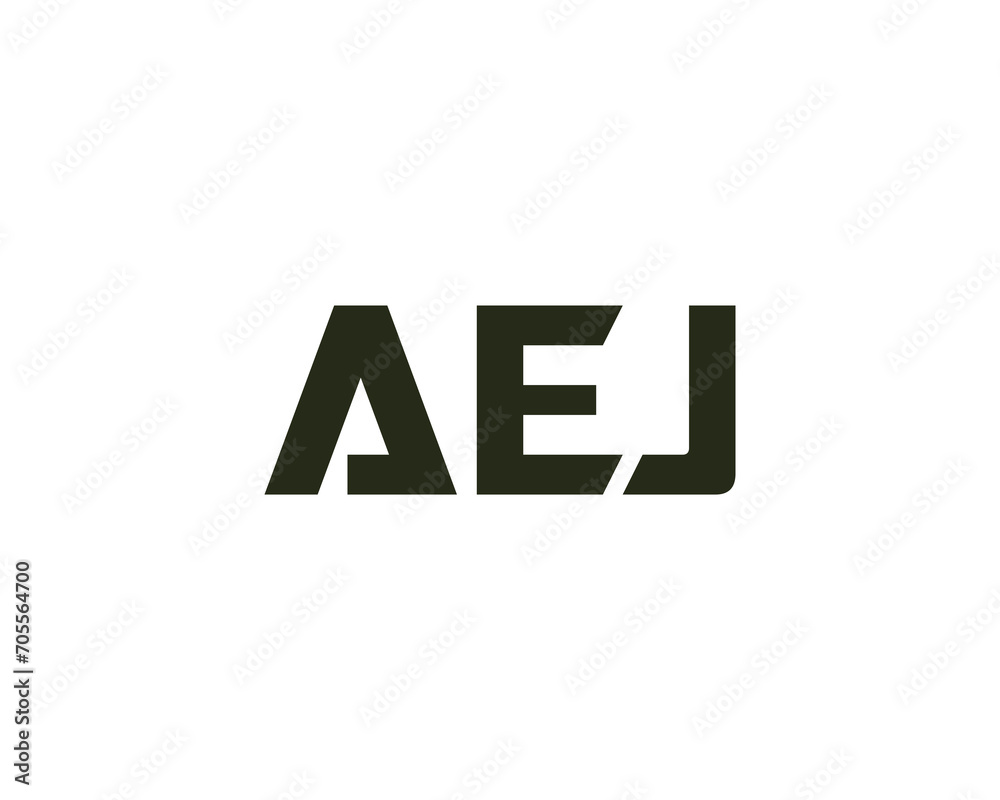AEJ LOGO DESIGN VECTOR TEMPLATE AEJ LOGO DESIGN VECTOR TEMPLATE