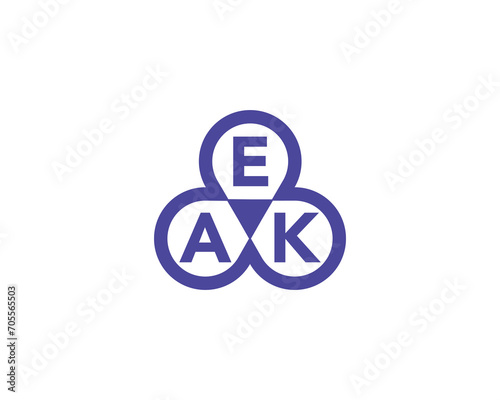 AEK LOGO DESIGN VECTOR TEMPLATE