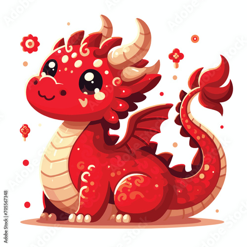 Welcome the Chinese New Year with our 2024 Dragon Icon! This charming design features a stylized dragon, a symbol of power, strength, and good luck in Chinese culture.