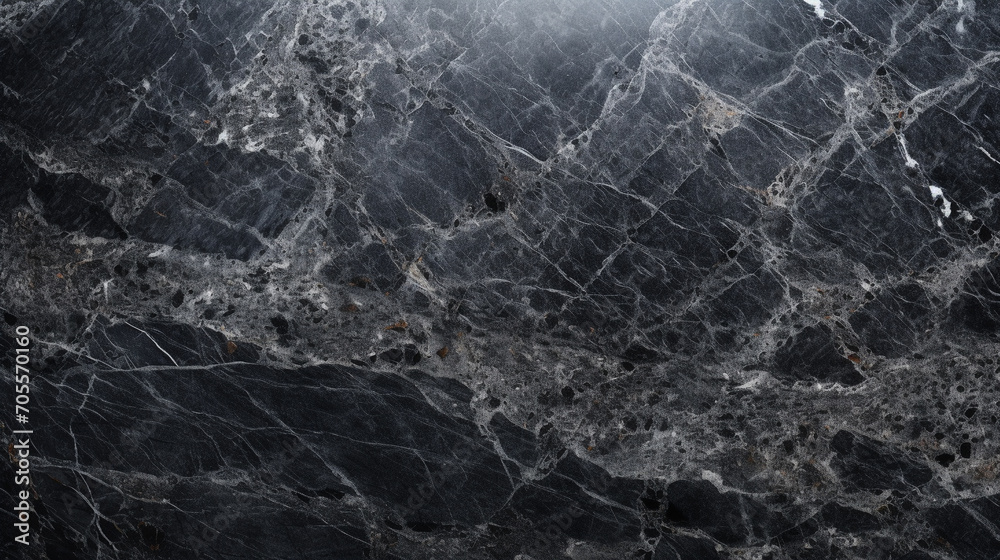 black marble surface texture background illustration. Created with Generative AI black marble surface texture background illustration. Created with Generative AI
