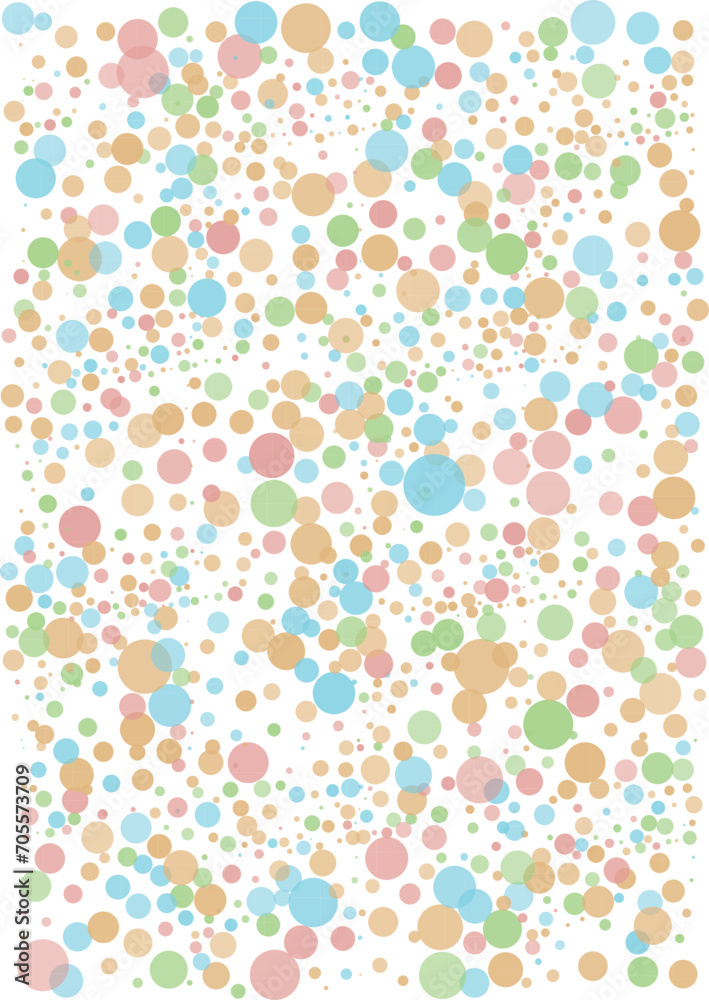 Colorful background. Abstract pattern with cofetty on white background. Colorful background. Abstract pattern with cofetty on white background.