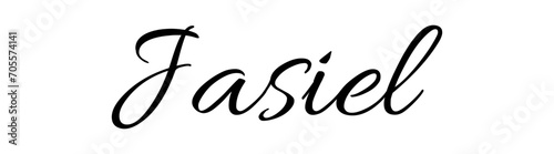jasiel - black color - name - ideal for websites, emails, presentations, greetings, banners, cards, books, t-shirt, sweatshirt, prints, cricut, silhouette,	