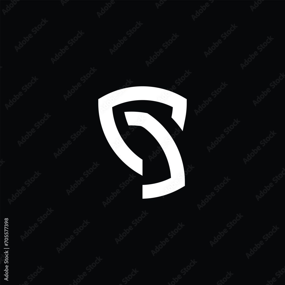 Letter S Logo Design Vector. Usable for Business Logo. Initials Vector