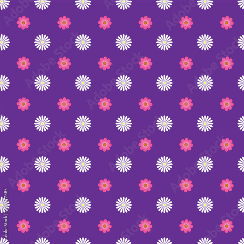 Free vector watercolor small flowers pattern