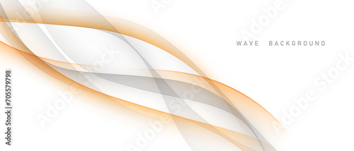 modern abstract wave background vector illustration