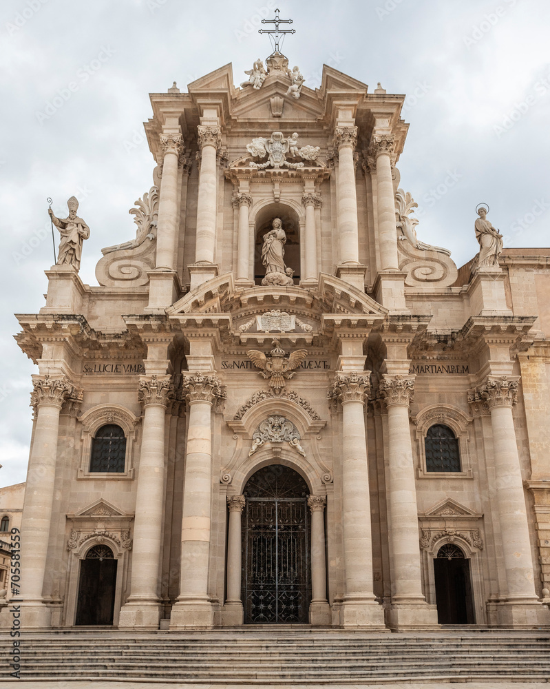 Architecture in Siracusa, Sicily, Italy