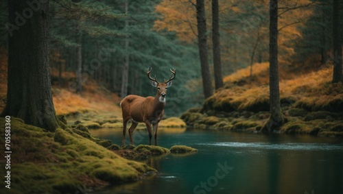 deer in the forest © Sohaib