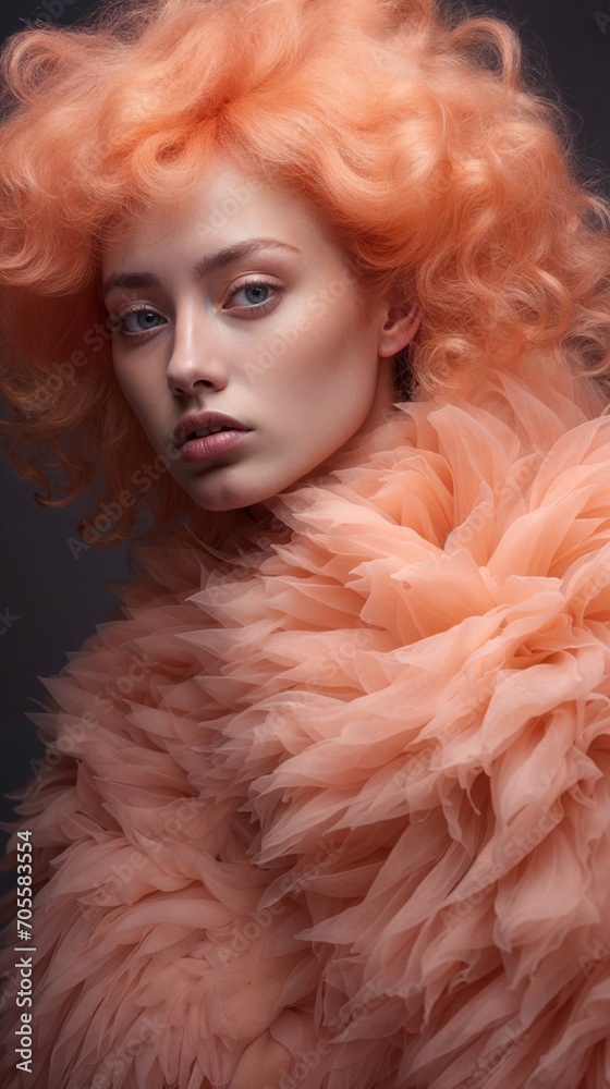 Avant-Garde Peach Fuzz Feathers Avant-Garde Peach Fuzz Feathers