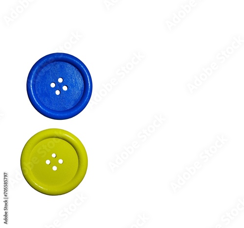 large colorful buttons