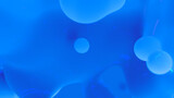 light blue slight soft fluid backdrop - abstract 3D rendering