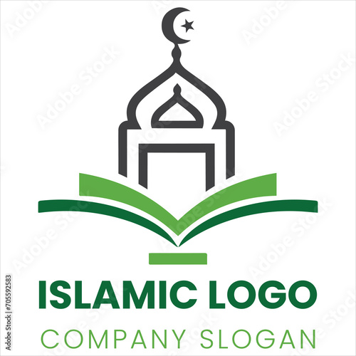 Islamic logo design template