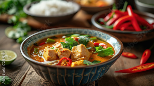 tuna curry on bowl food photography