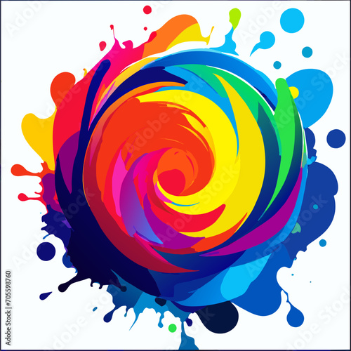abstract colorful background	