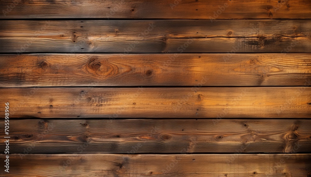 Naklejka premium Top view of dark wood texture background with natural grain pattern for design purposes