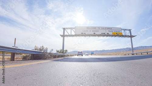 Daytime Road Trip: Nevada to California on HWY 15 photo