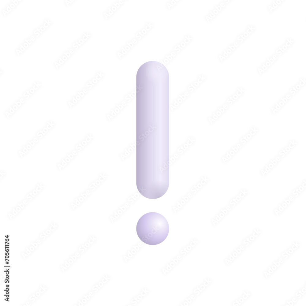White Exclamation Mark White Exclamation Mark