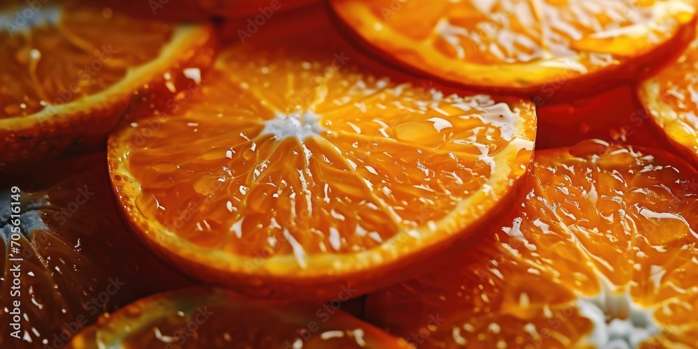 A close-up view of a bunch of juicy orange slices. Perfect for food and beverage-related designs A close-up view of a bunch of juicy orange slices. Perfect for food and beverage-related designs
