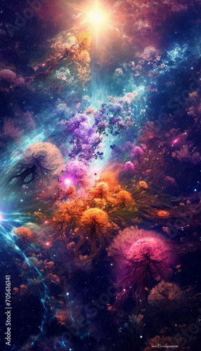 alien cosmic flowers © Евгений Высоцкий