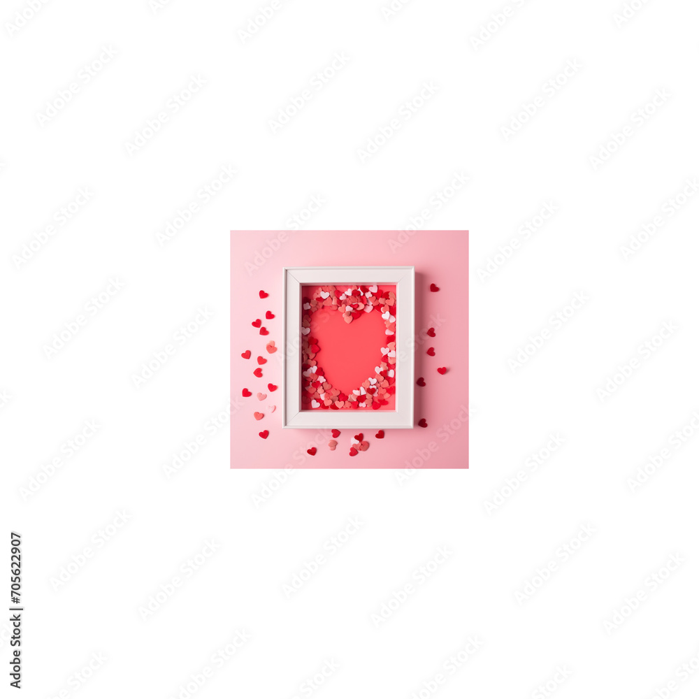 Obraz premium valentines day frame