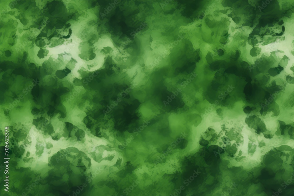 Green abstract background. Generative AI