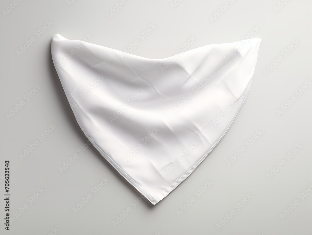 Versatile Bandana Mockup for Fashion and Functionality - AI Generated