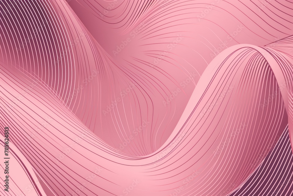 Pink abstract wallpaper with a pattern of lines. Generative AI Pink abstract wallpaper with a pattern of lines. Generative AI
