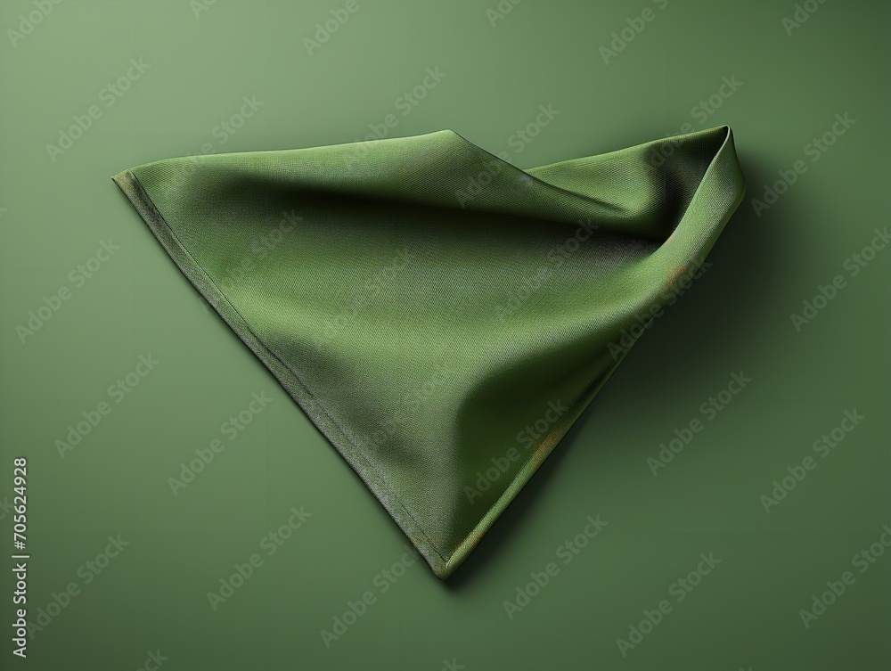 Versatile Bandana Mockup for Fashion and Functionality - AI Generated Versatile Bandana Mockup for Fashion and Functionality - AI Generated
