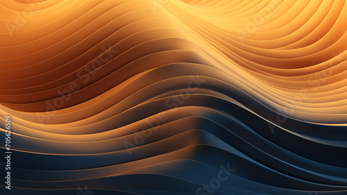 abstract geometric surface wave