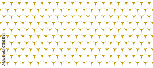 gold hexagon decoration retro wrap paper pattern design background