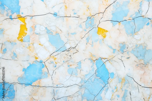 cool toned marble with quartz inclusions