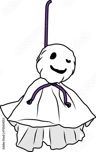 てるてる坊主（Teruteru Bozu）(PNG)