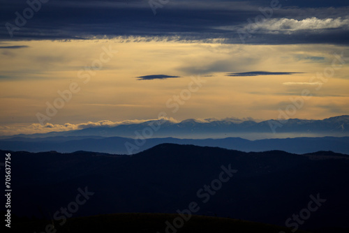 View from The Stolo rock phenomenon track. It is the jewel in the crown of Ponor Mountain. It is located near Svoge  Bulgaria on the road from Sofia to Montana  about 50 km from Sofia . 