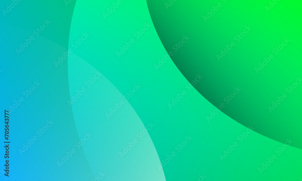 abstract green background with waves. Eps10 vector