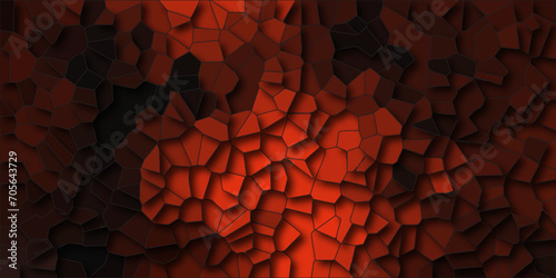 red and black crystallize abstract background in light sweet vector illustration. black stoke colors stone tile pattern. Cement kitchen decor. abstract mosaic polygonal background vector illustration.