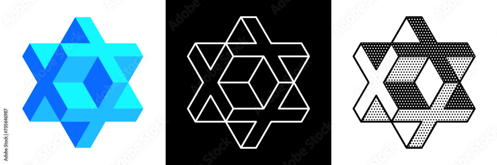 Abstract minimal shape. Isolated geometric designs. Vector illustration. Abstract minimal shape. Isolated geometric designs. Vector illustration.