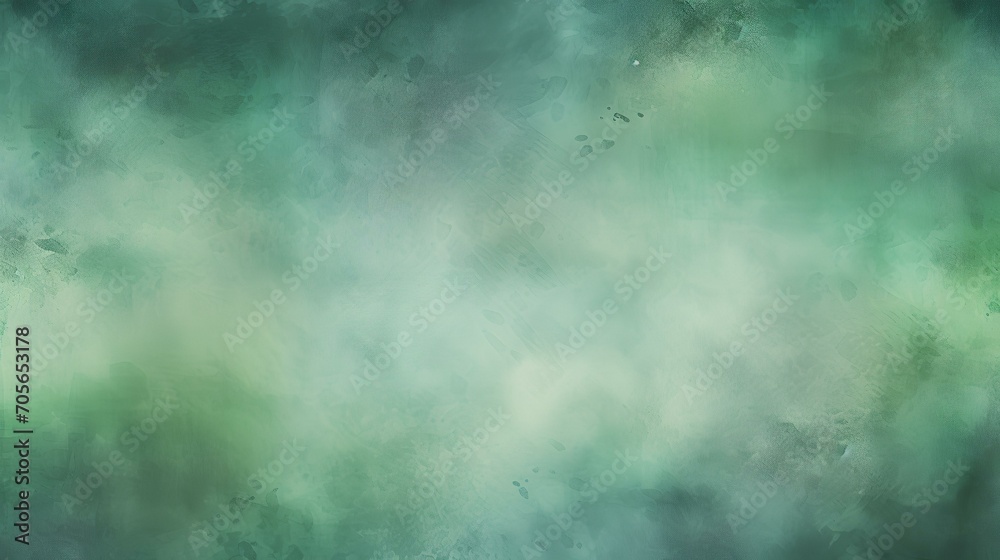 Green Background with Faint Texture and Distressed Look

