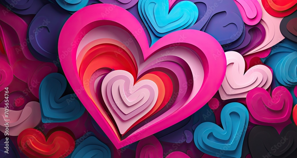 valentine's day background free love for your design
