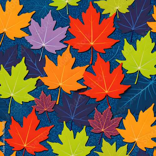 autumn leaves pattern