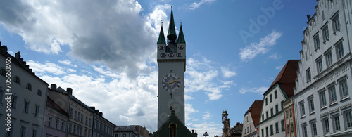 Straubing is a well-preserved old town