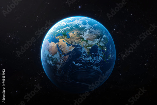 earth in space, Earth from Space, Global Continents Overview, Planet Blue Beauty, Cosmic Perspective