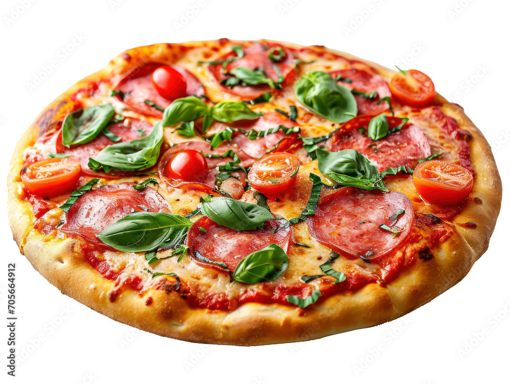 fresh baked pizza, png