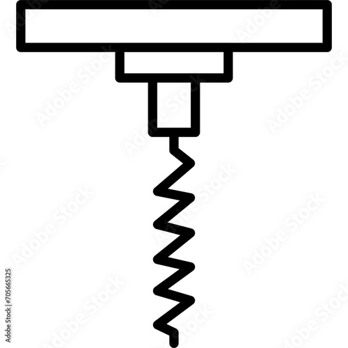 Corkscrew Icon