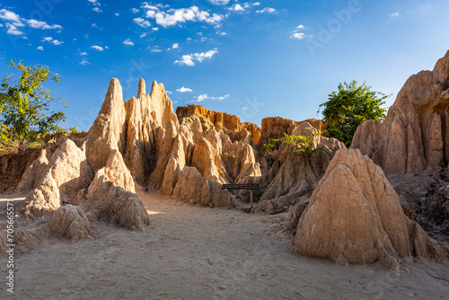 Sao Din Na Noi located in Srinan National Park, Nan province, Thailand.