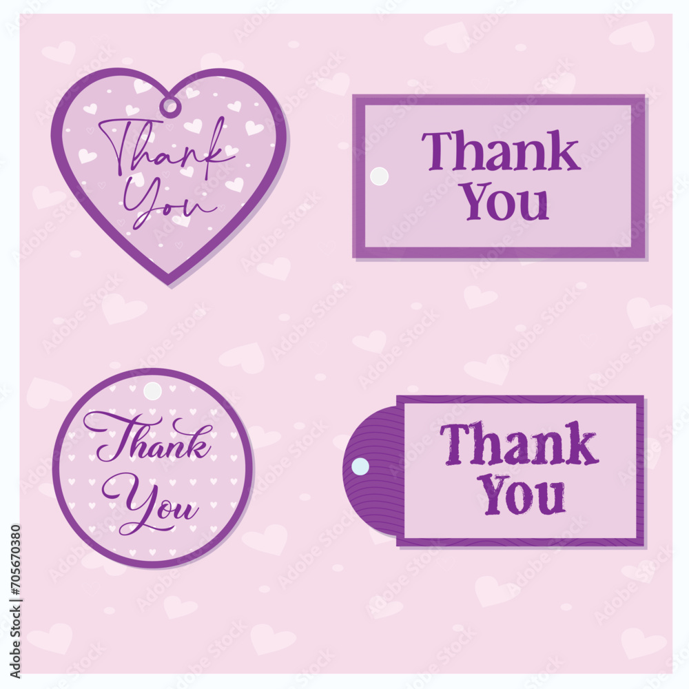 Vector illustration Valentines day sale call-outs special offers assets gift editable template