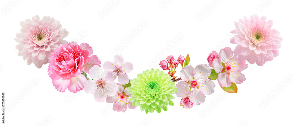 spring flower arrangement