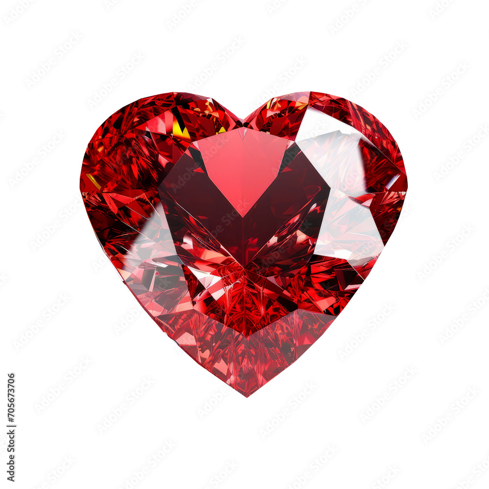 A shiny heart shaped red gemstone jewelery for valentine's day or wedding anniversary A shiny heart shaped red gemstone jewelery for valentine's day or wedding anniversary